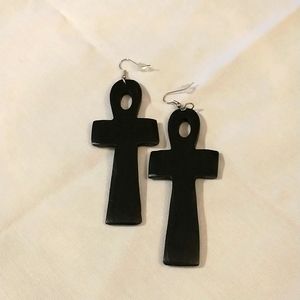 "Ache' wooden earrings by Natural Girls Rock